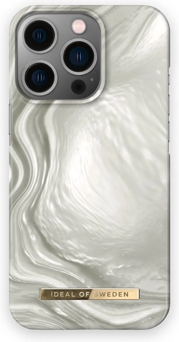 iDeal of Sweden iPhone 13 Pro Hoes Grijs/Wit