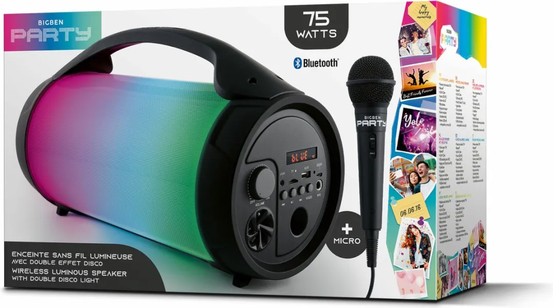 Bigben Party Pro PARTYBTPRO Draadloze Speaker