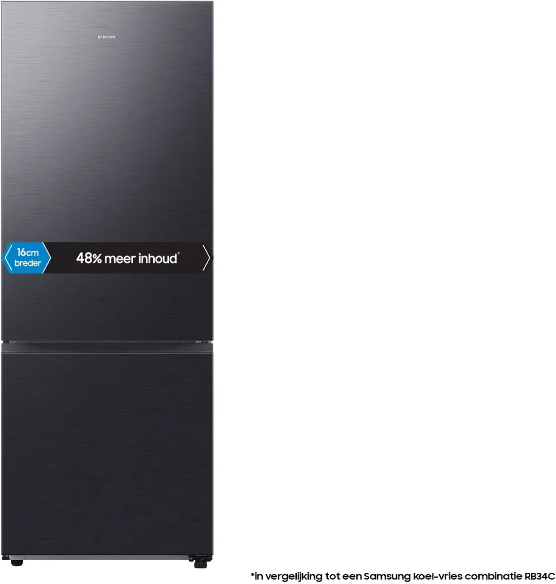 Samsung RB50DG601EB1 Koel- en vriescombinatie 508L - Antraciet