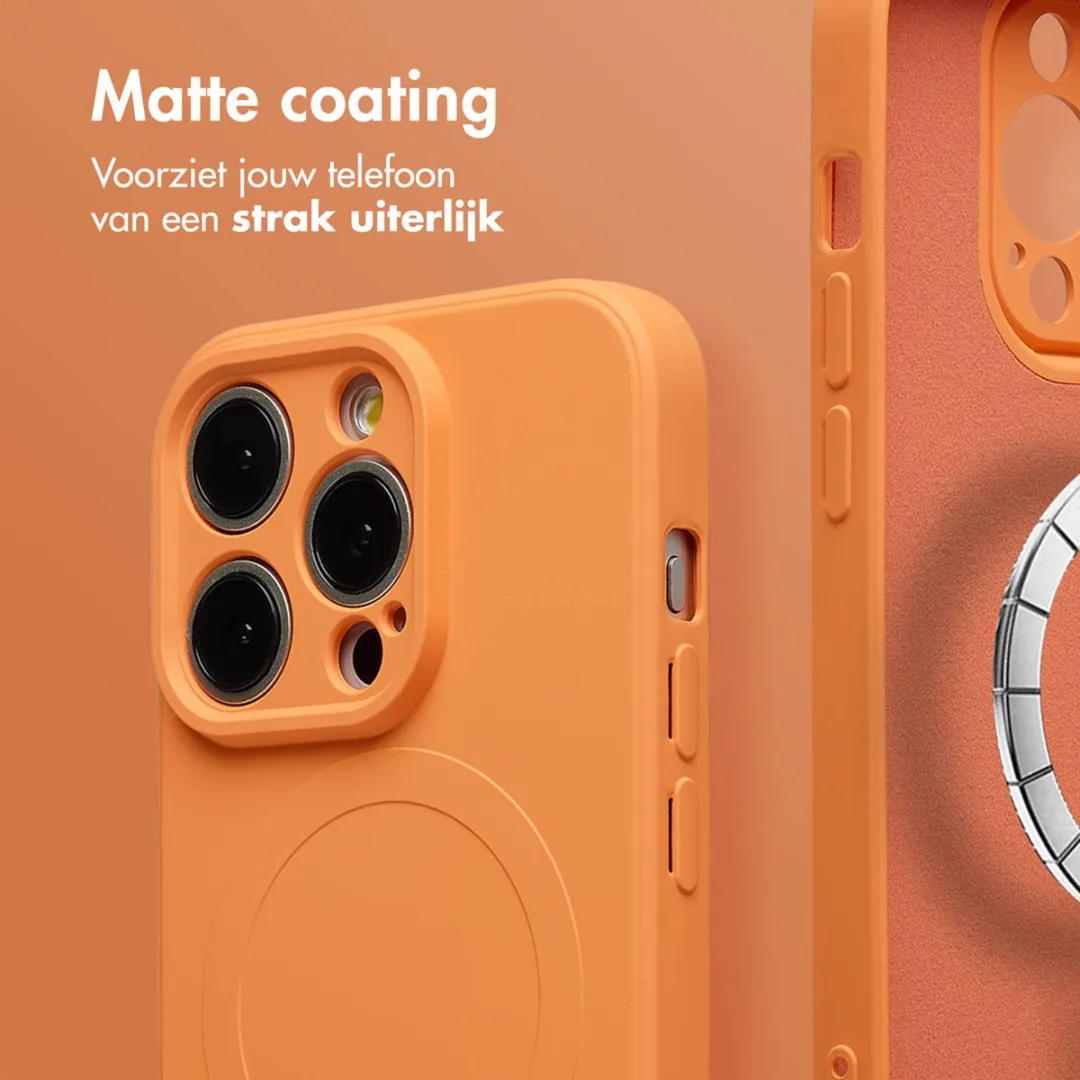 Imoshion Hoesje iPhone 14 Pro - Oranje - MagSafe