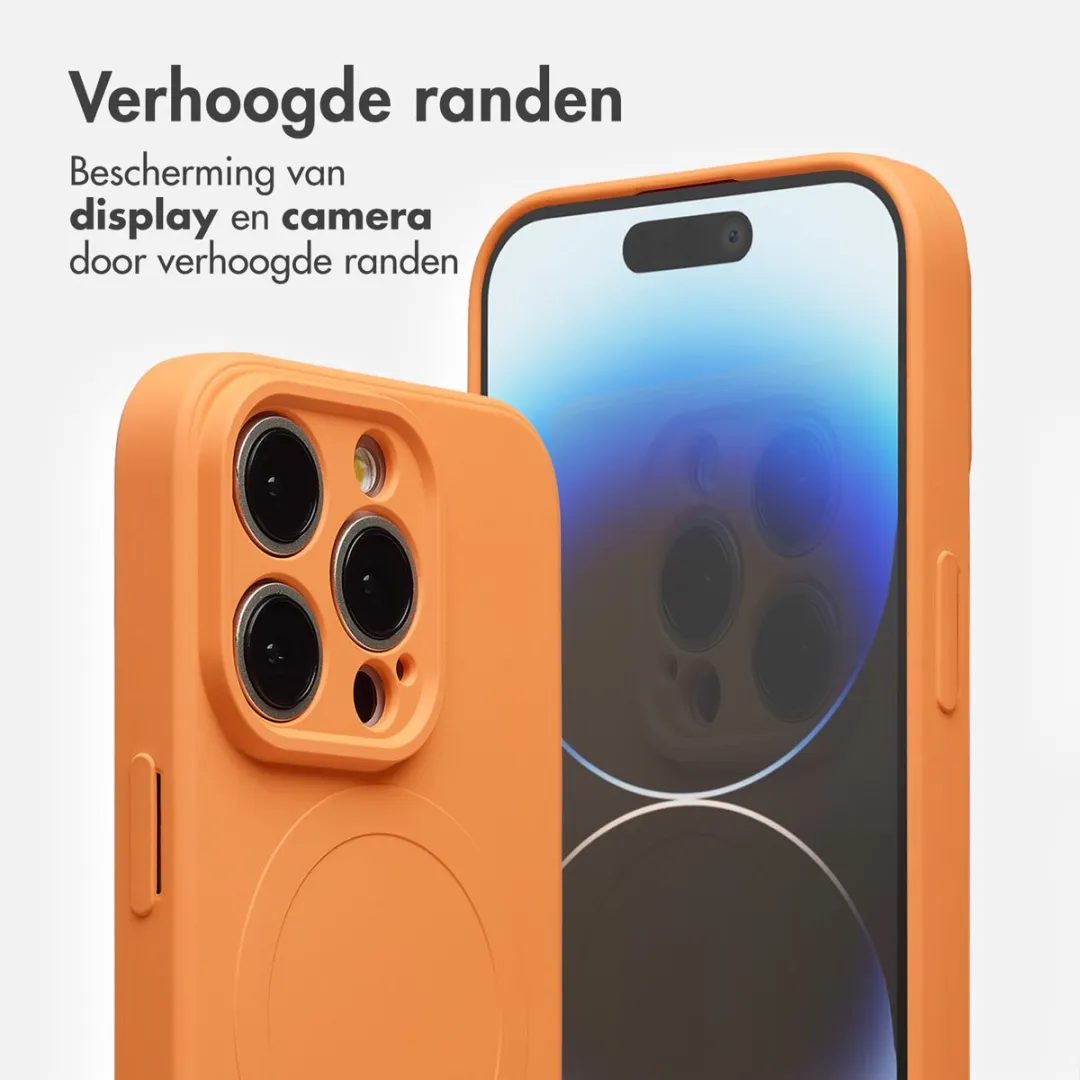 Imoshion Hoesje iPhone 14 Pro - Oranje - MagSafe