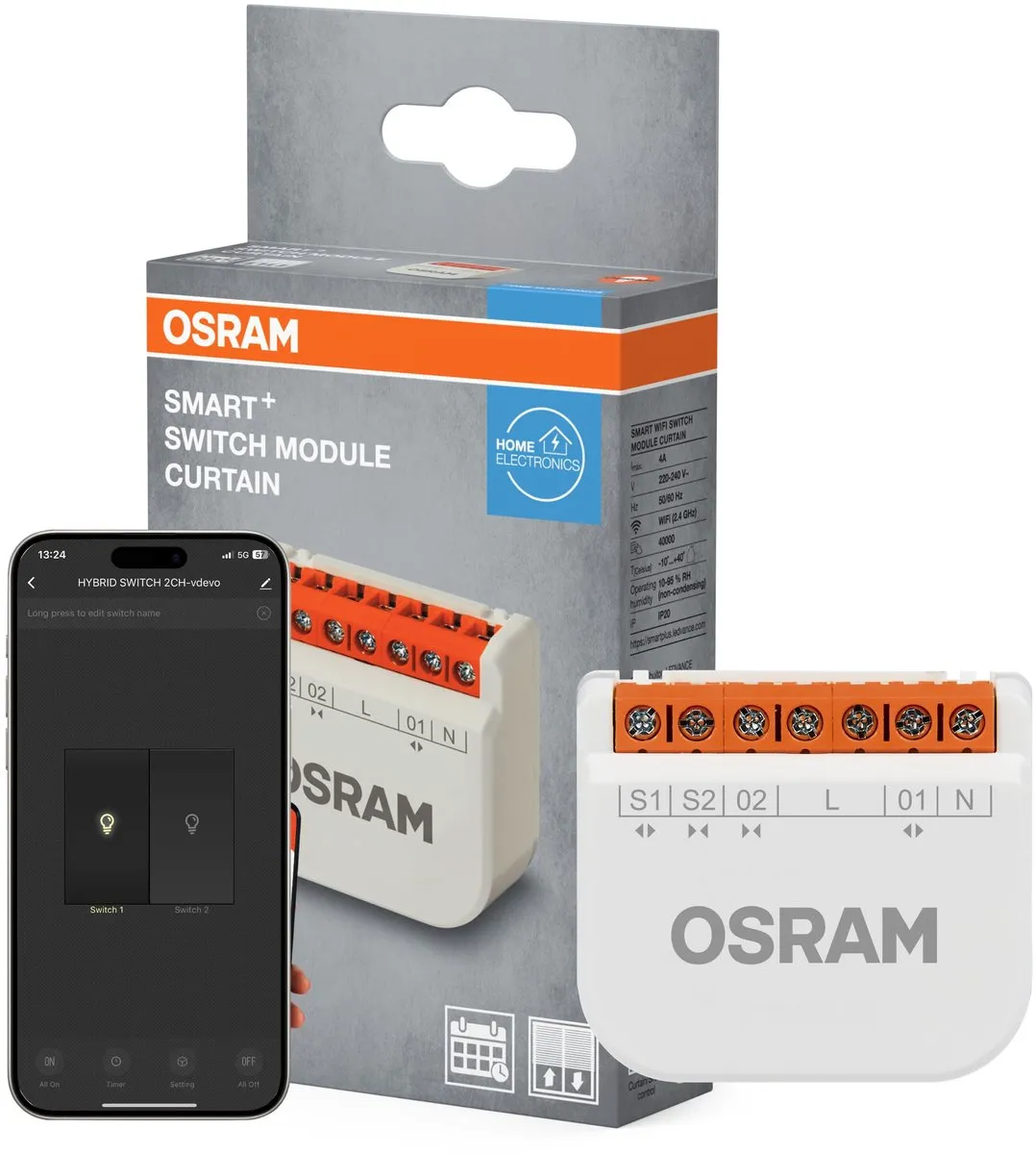 Osram Smart+ Rolluikbesturing Module - Wit