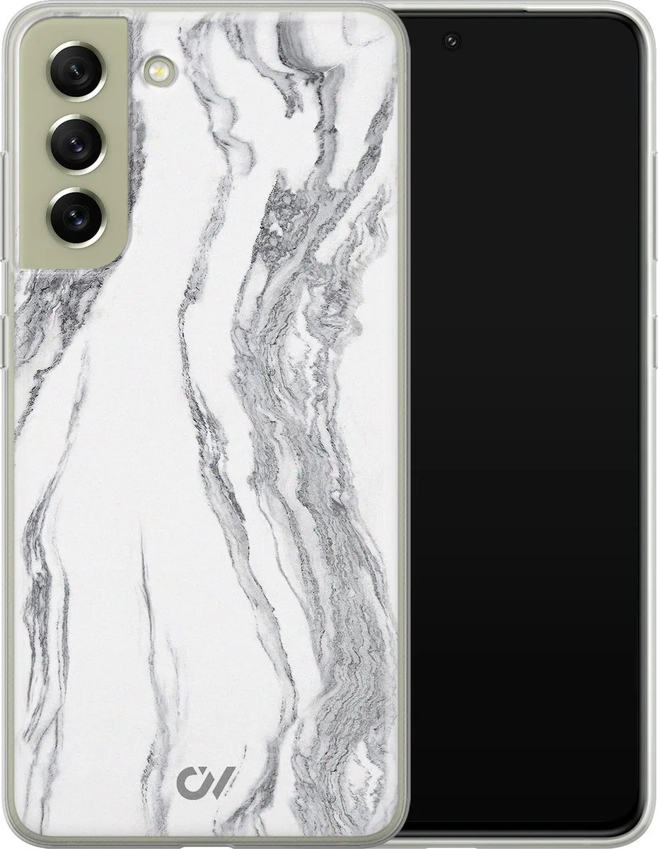 Casevibes S/S21FE/UV/032 Hoesje Samsung Galaxy S21 FE - Grijs
