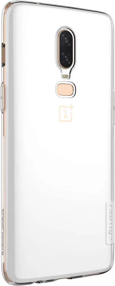 Nillkin Nature TPU Hoes OnePlus 6 - Transparant - afbeelding 6 van 6
