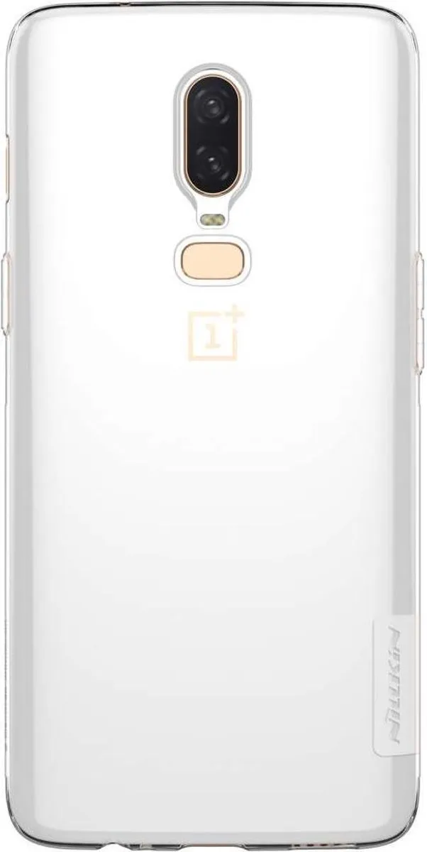 Nillkin Nature TPU Hoes OnePlus 6 - Transparant - afbeelding 3 van 6