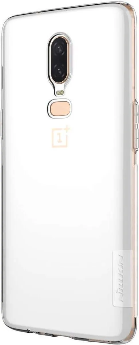 Nillkin Nature TPU Hoes OnePlus 6 - Transparant - afbeelding 5 van 6