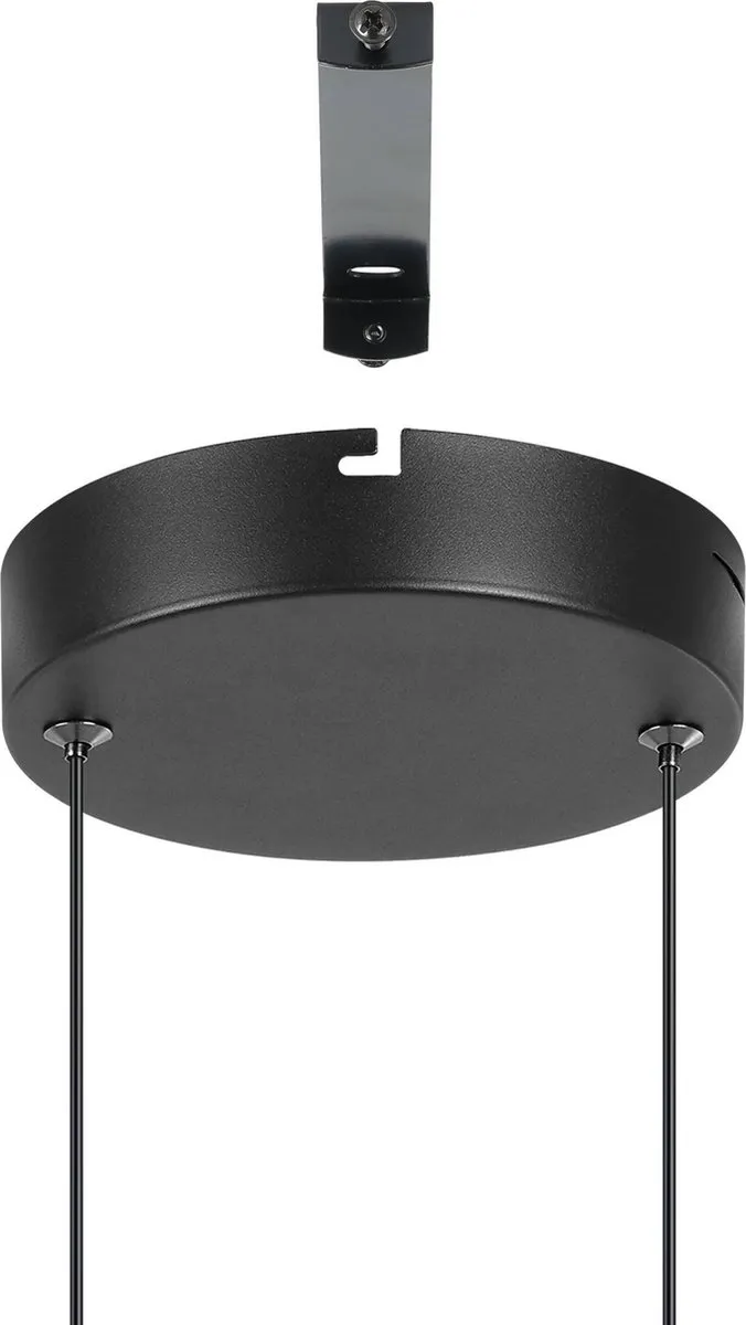 EGLO connect.z Calarossa-Z Smart Hanglamp - 70.5cm - Zwart/Wit