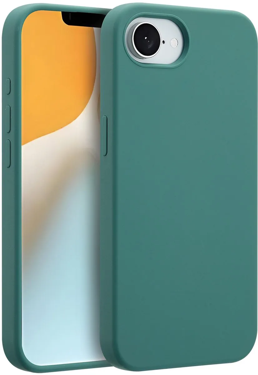 Accezz iPhone 16e MagSafe Hoesje Donkergroen