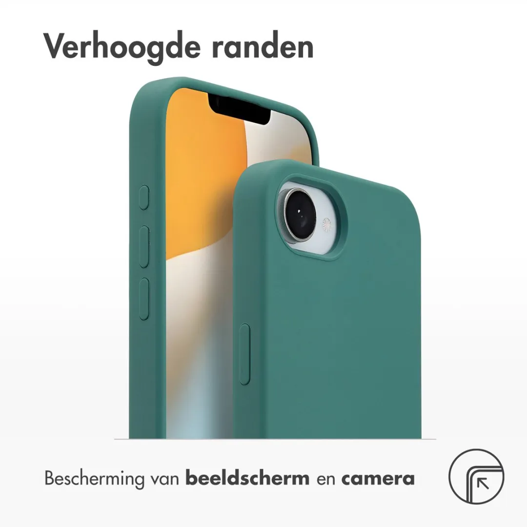 Accezz iPhone 16e MagSafe Hoesje Donkergroen