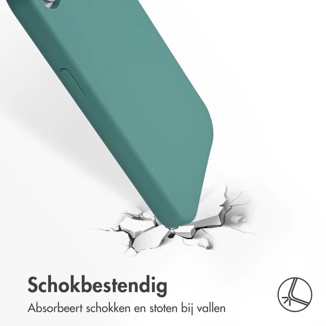 Accezz iPhone 16e MagSafe Hoesje Donkergroen
