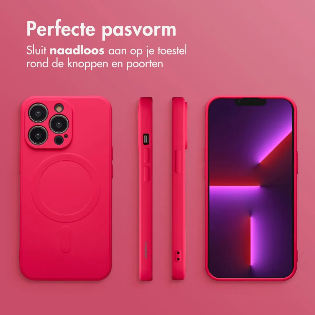 Imoshion Hoesje iPhone 13 Pro - Neon Roze - MagSafe - afbeelding 6 van 6