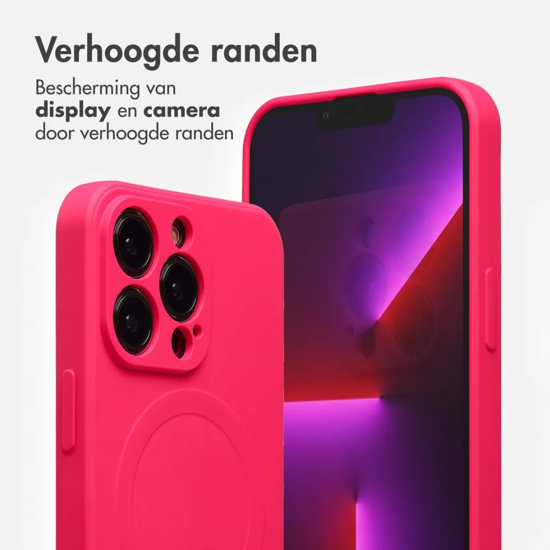 Imoshion Hoesje iPhone 13 Pro - Neon Roze - MagSafe - afbeelding 4 van 6