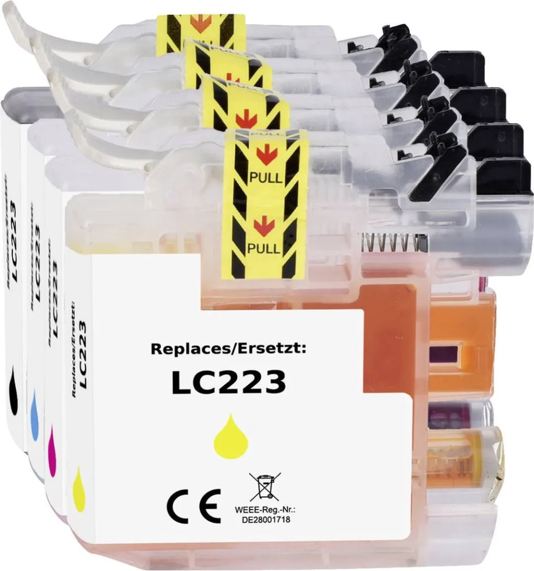 Renkforce Inktcartridge Combi RF-5655920 - Zwart/Cyaan/Magenta