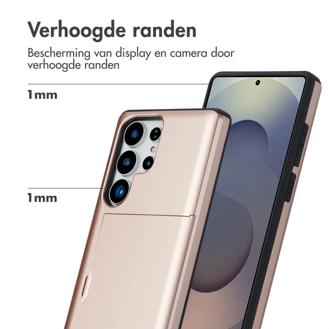 Imoshion Hoesje Samsung Galaxy S25 Ultra - Rosé Goud - 2 Pasjes