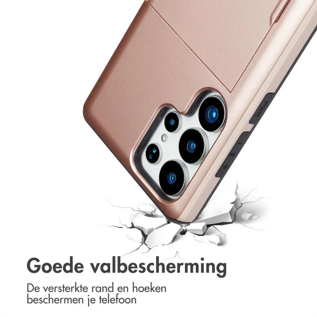 Imoshion Hoesje Samsung Galaxy S25 Ultra - Rosé Goud - 2 Pasjes