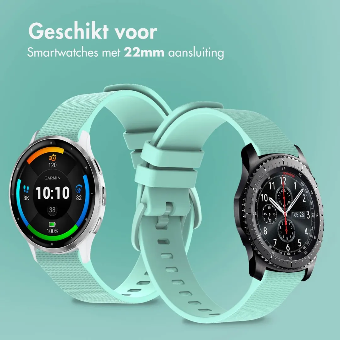 Imoshion Siliconen Sportband 22mm - Mintgroen