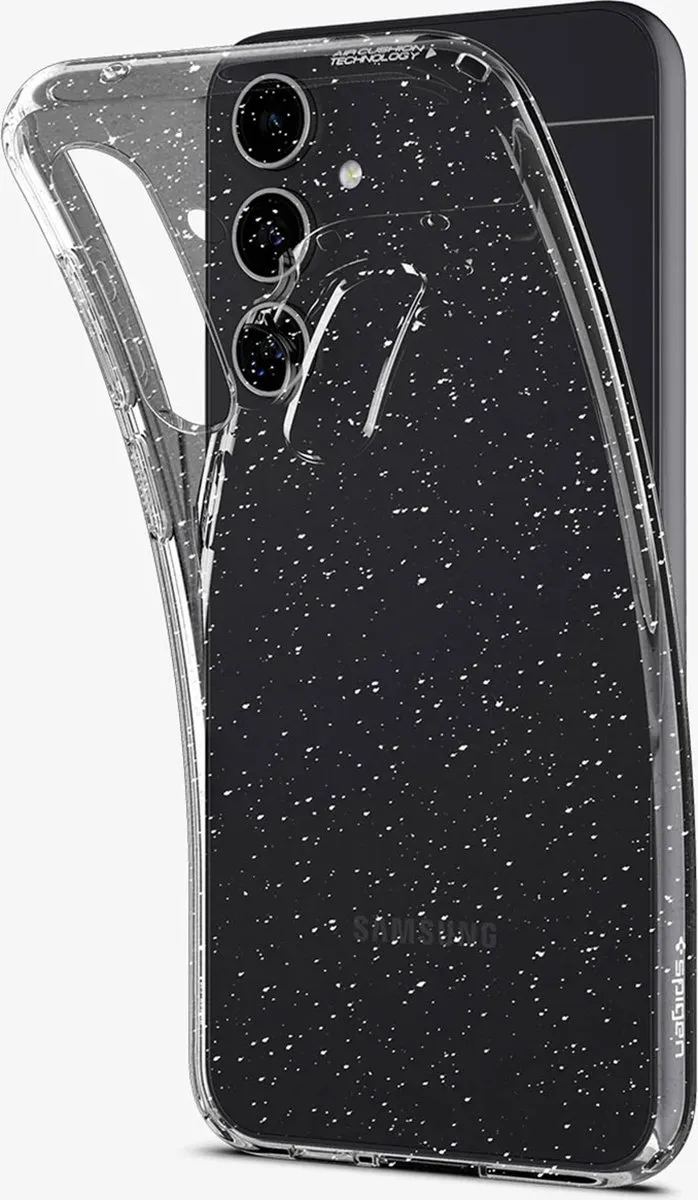 Spigen Liquid Crystal Hoesje ACS06370 - Samsung Galaxy S23 FE - Transparant Glitter