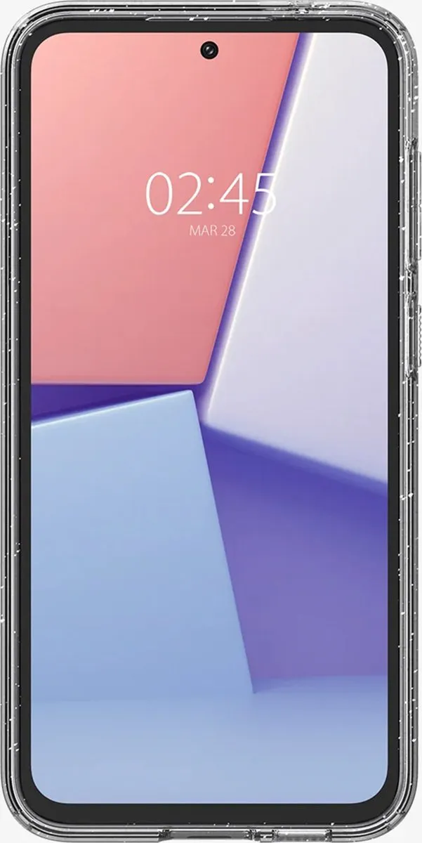 Spigen Liquid Crystal Hoesje ACS06370 - Samsung Galaxy S23 FE - Transparant Glitter