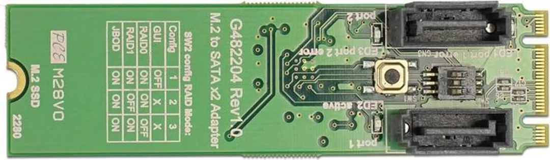 Delock 62961 SATA Interfacekaart Intern - afbeelding 2 van 5