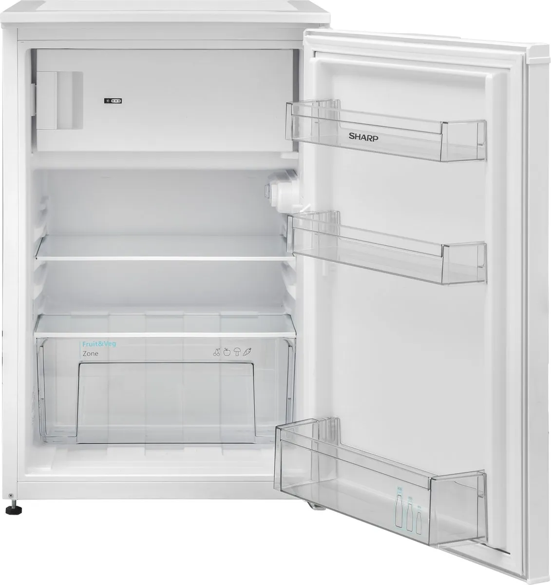 Sharp SJUD121T2W Koelkast 121L - Wit