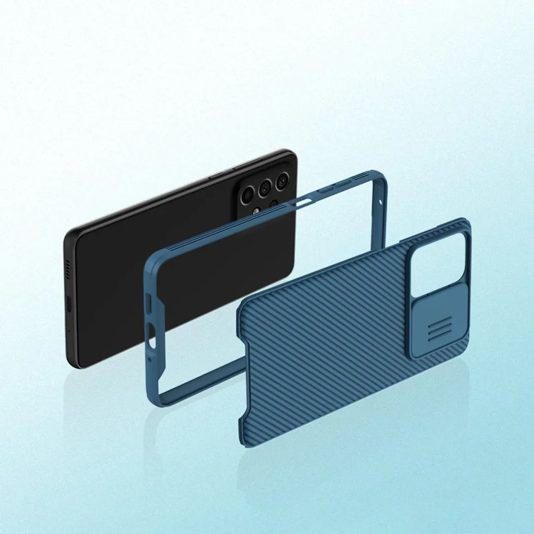 Nillkin CamShield Pro Galaxy A73 5G - Blauw - afbeelding 6 van 6