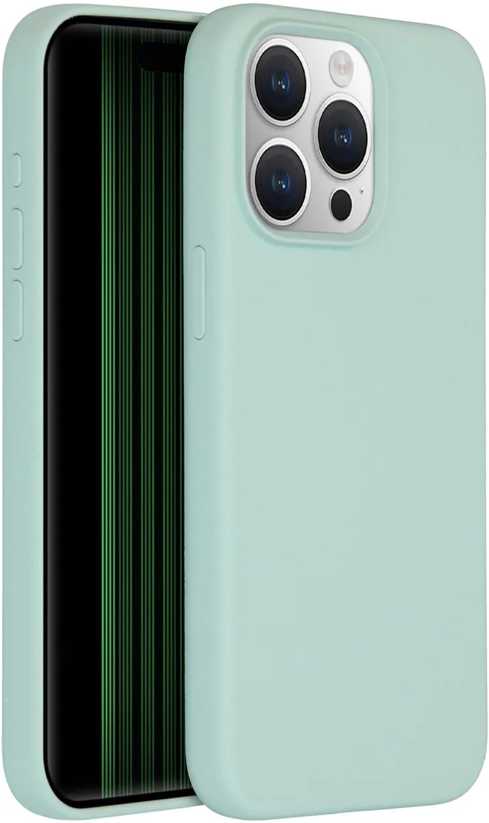 Accezz Hoesje iPhone 15 Pro Max Sky Blue - MagSafe