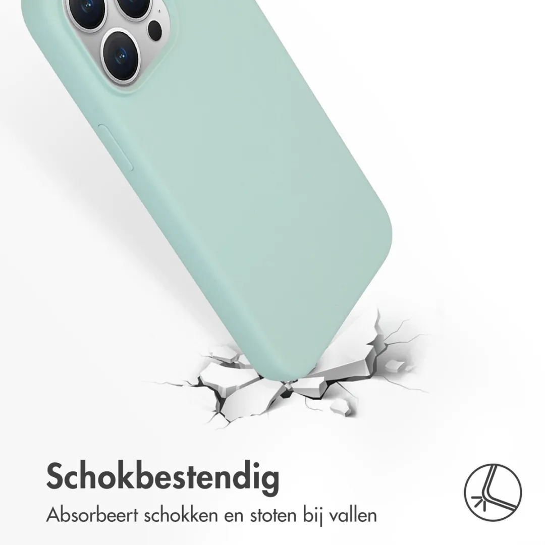 Accezz Hoesje iPhone 15 Pro Max Sky Blue - MagSafe