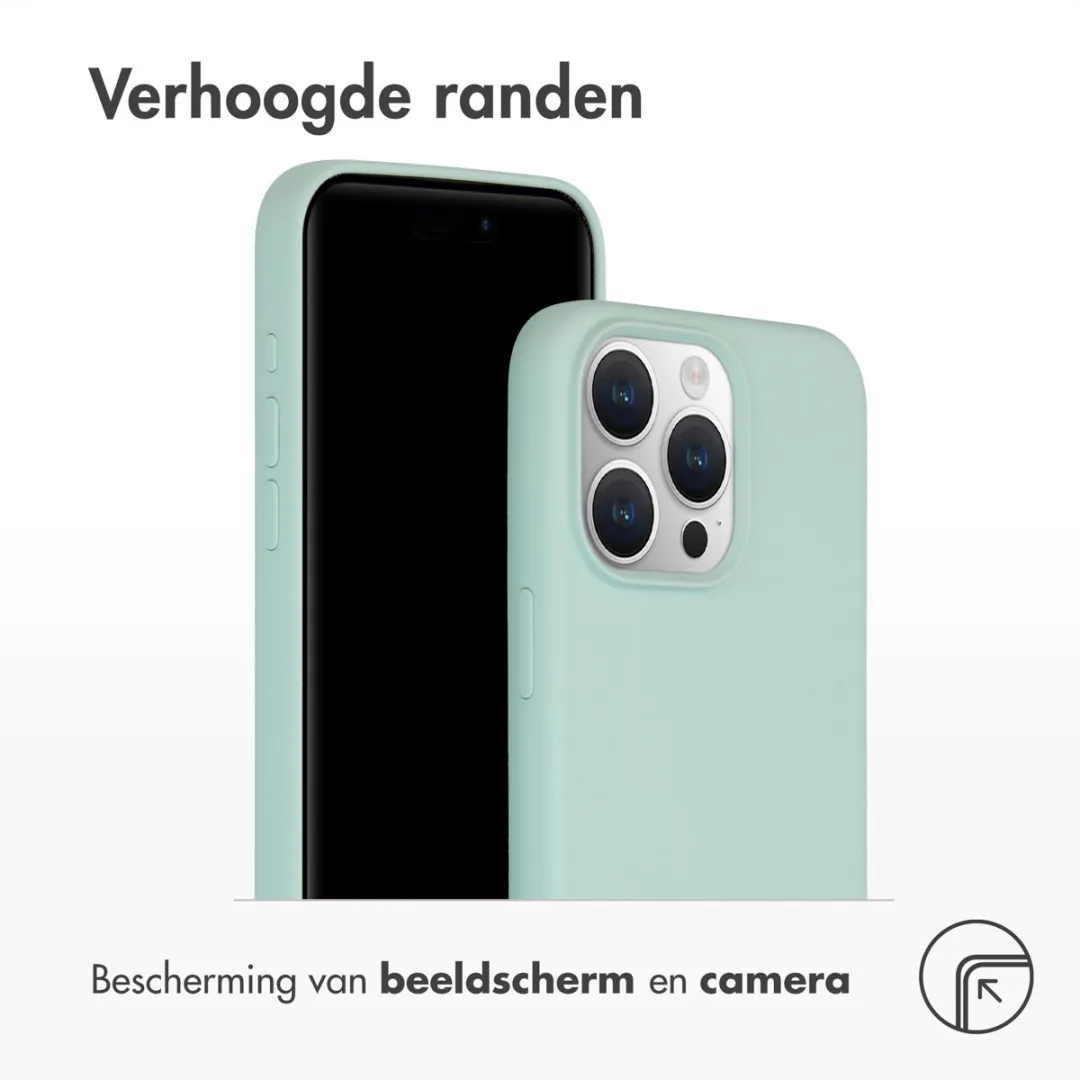 Accezz Hoesje iPhone 15 Pro Max Sky Blue - MagSafe