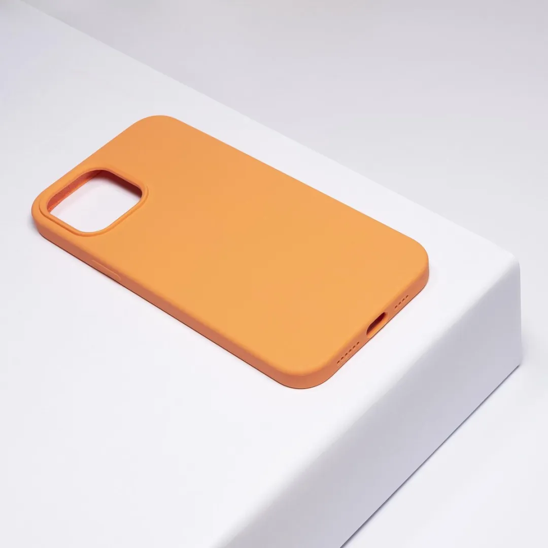 BMAX Siliconen Hoesje iPhone 12 Pro Max - Oranje