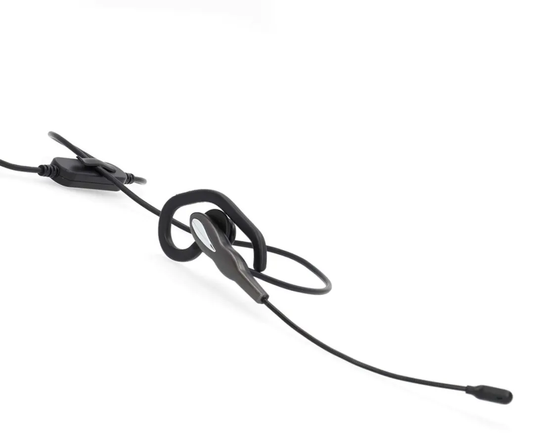 Nedis PC-Headset CHSTUM210BK In-Ear Mono - Grijs/Zwart