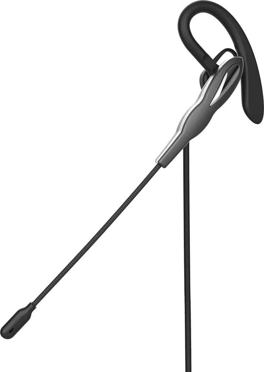 Nedis PC-Headset CHSTUM210BK In-Ear Mono - Grijs/Zwart - afbeelding 6 van 6