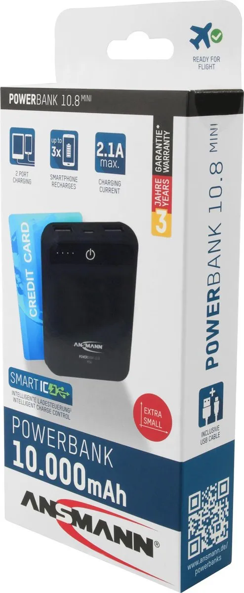 Ansmann Powerbank 10.8 mini 1700-0091