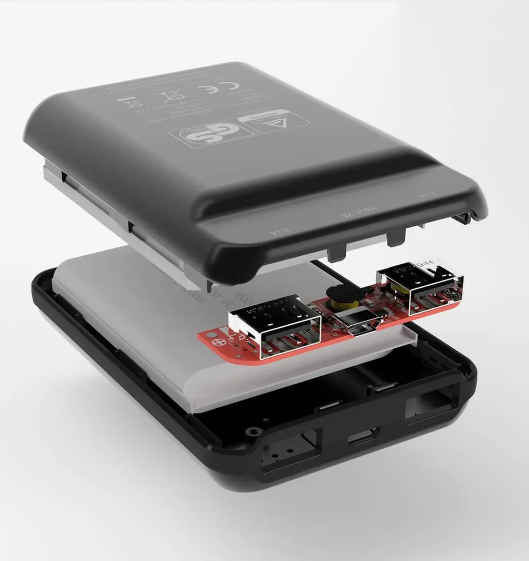 Ansmann Powerbank 10.8 mini 1700-0091 - 10.000mAh - 2 Poorten - Wit