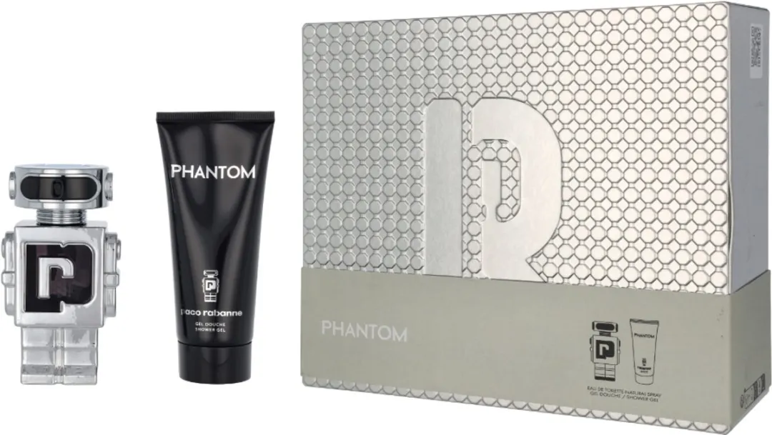 Paco Rabanne Phantom Geschenkset - Heren Eau de Toilette 50ml + Showergel 100ml