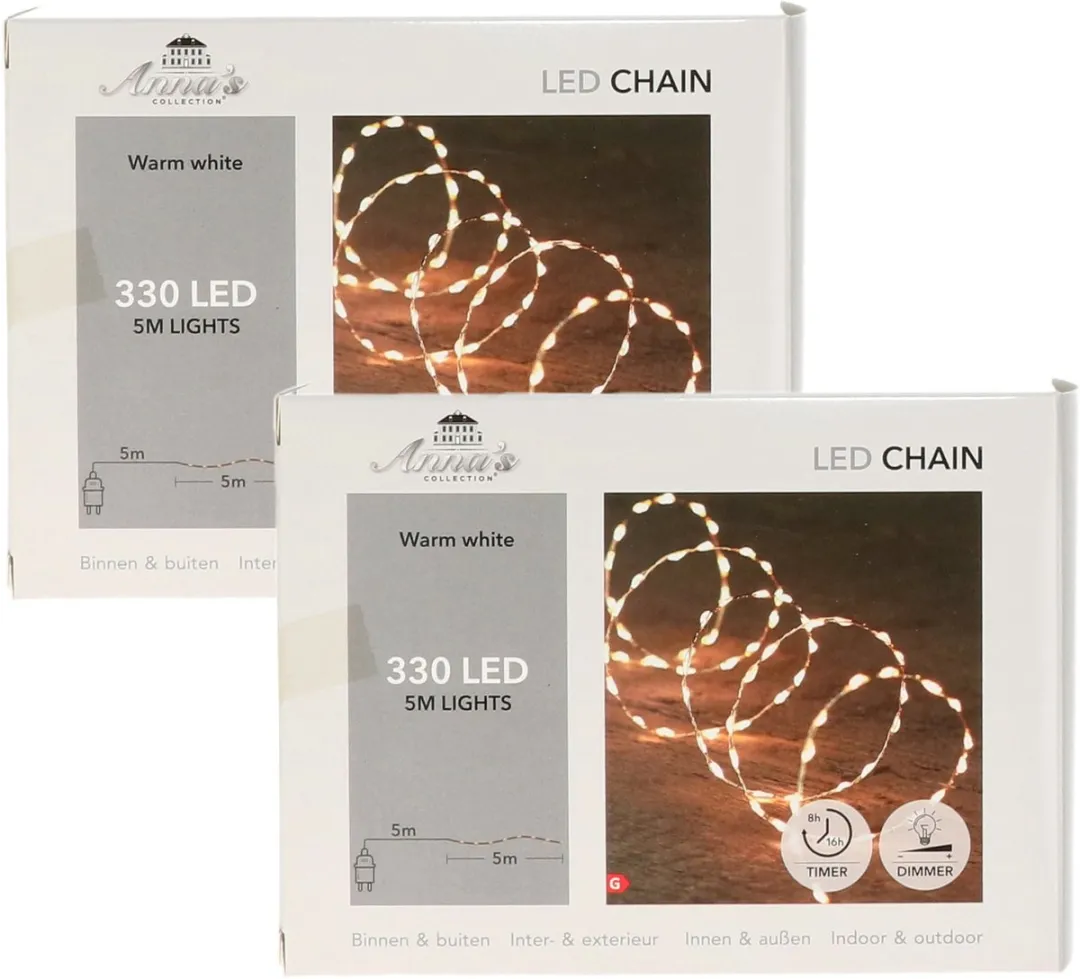 Anna's Collection Draadverlichting 330 LED