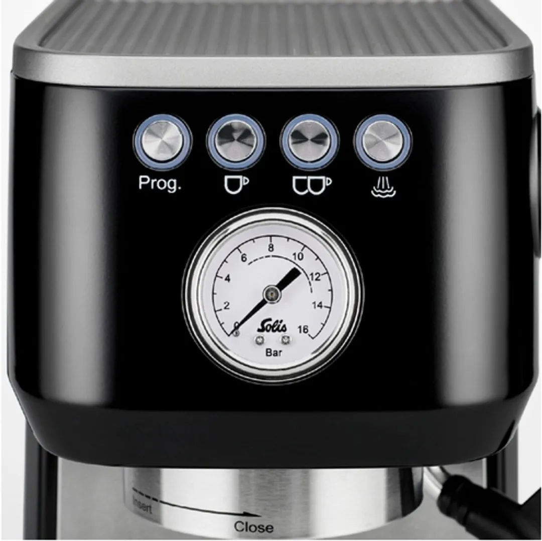 Solis Barista Perfetta Plus 1170 V2 Pistonmachine - Espressomachine - Koffiemachine met Bonen - Zwart