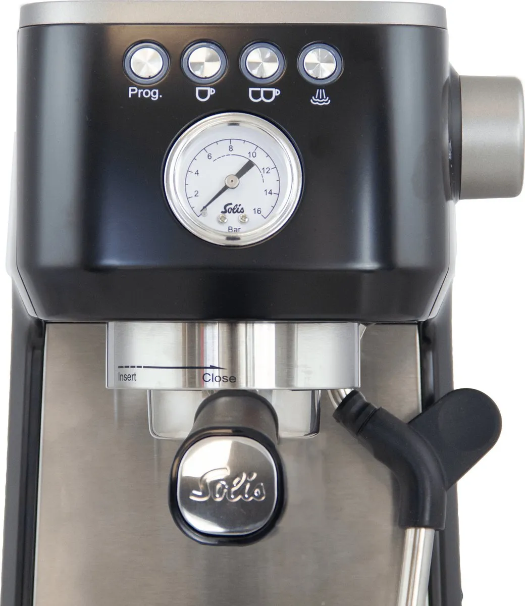 Solis Barista Perfetta Plus 1170 V2 Pistonmachine - Espressomachine - Koffiemachine met Bonen - Zwart