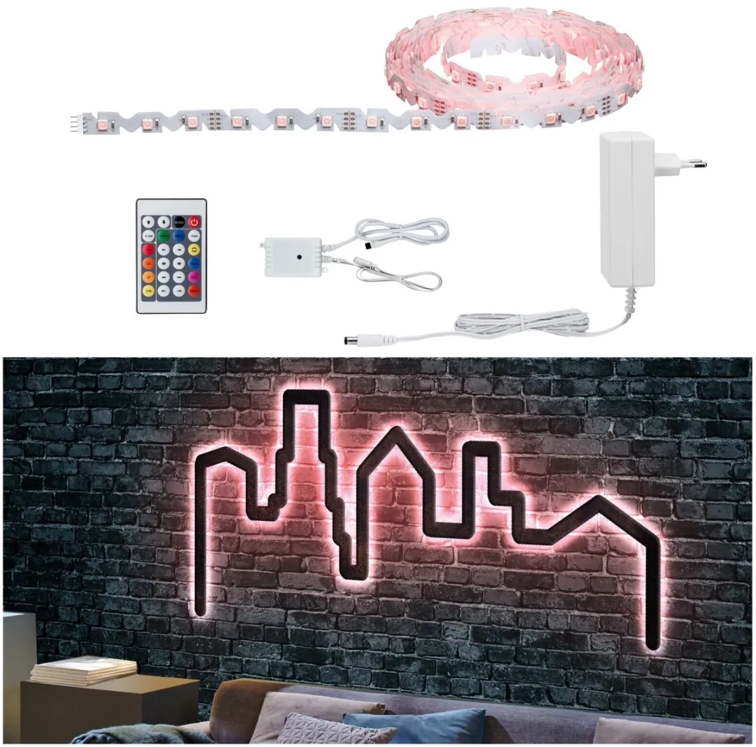 Paulmann FlexLED LED Strip 3D 5m 26W RGB - 42 LEDs/m