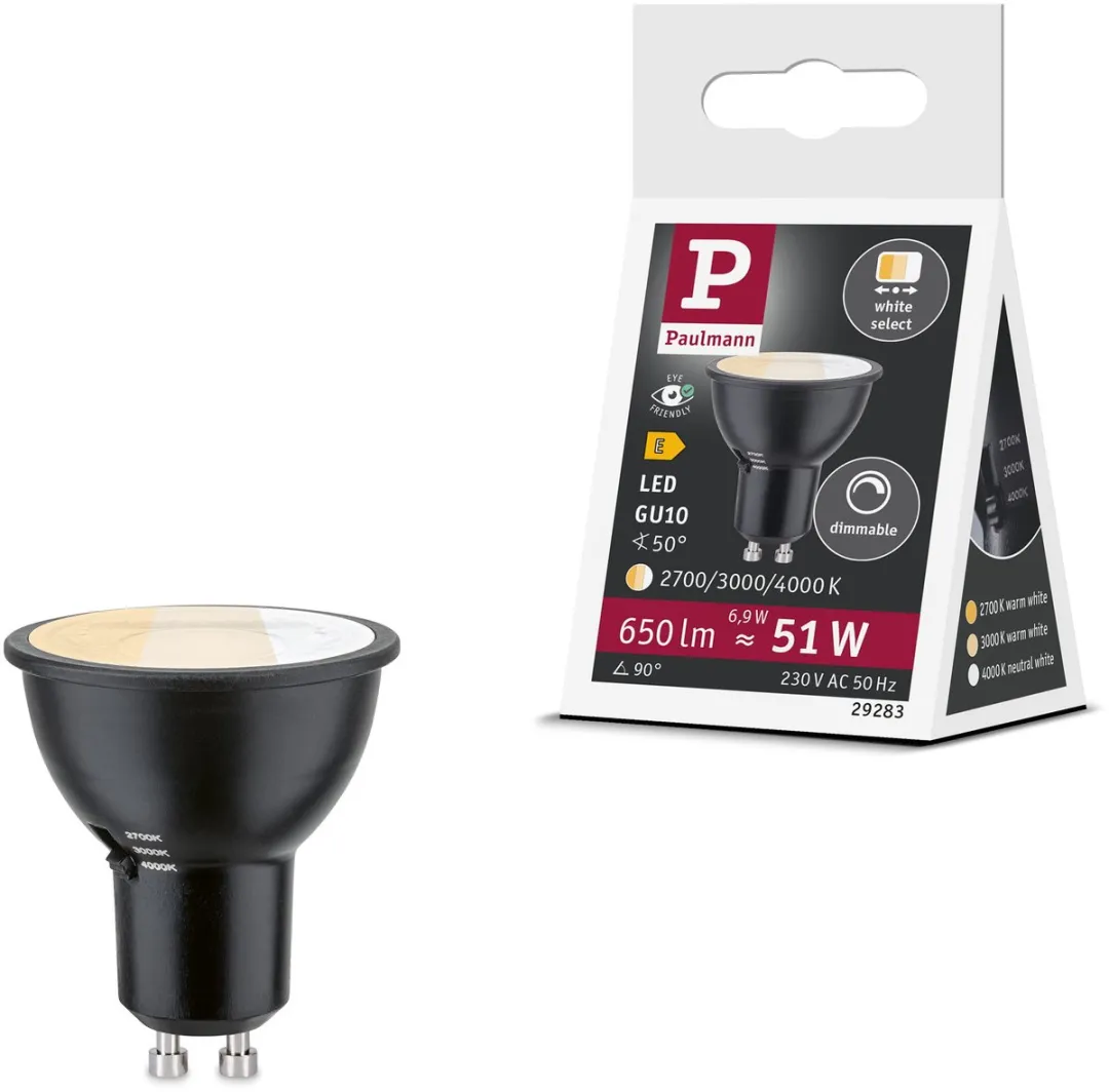 Paulmann LED Reflector GU10 650lm 6,9W 2700-4000K