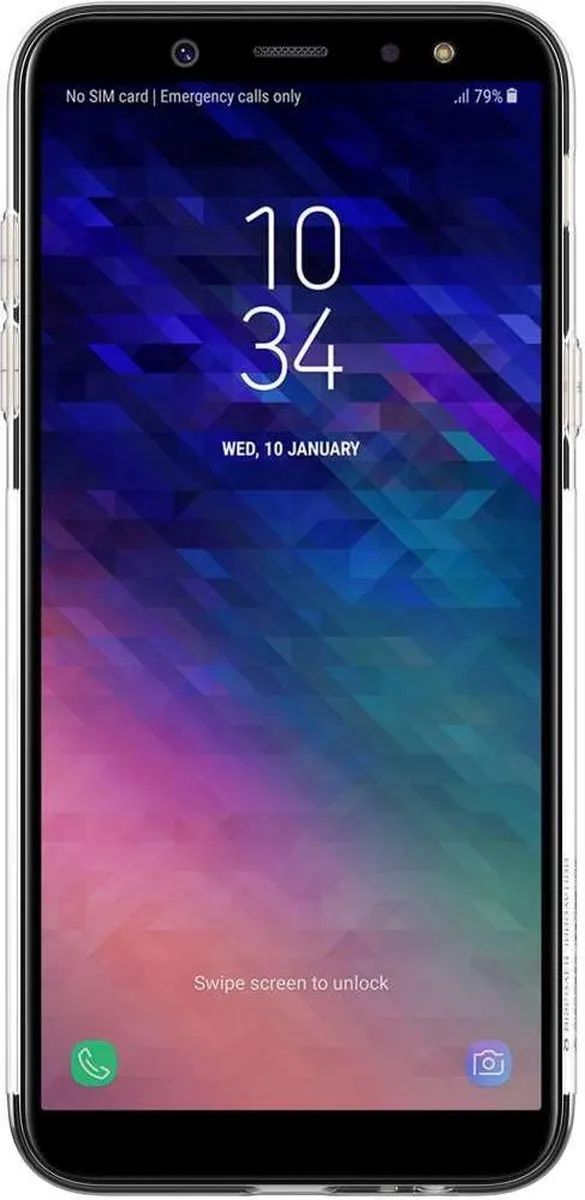 Nillkin Nature TPU Hoes Samsung Galaxy A6 (2018) - Transparant