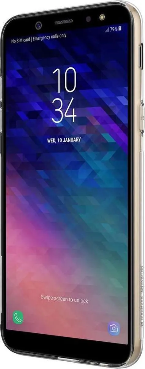 Nillkin Nature TPU Hoes Samsung Galaxy A6 (2018) - Transparant