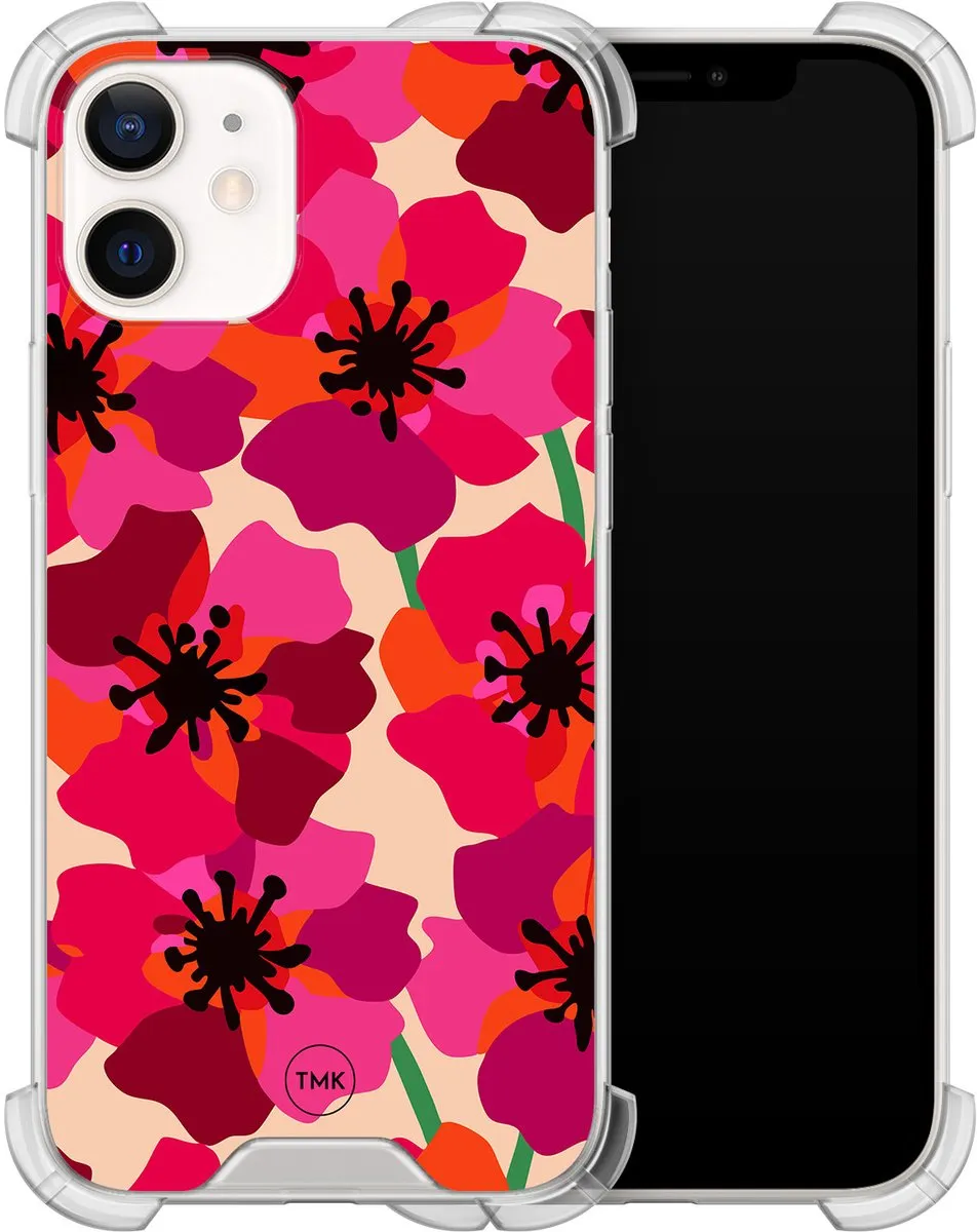 Casevibes iPhone 12 Mini Shockproof Hoesje A/i12m/S/027 - Roze