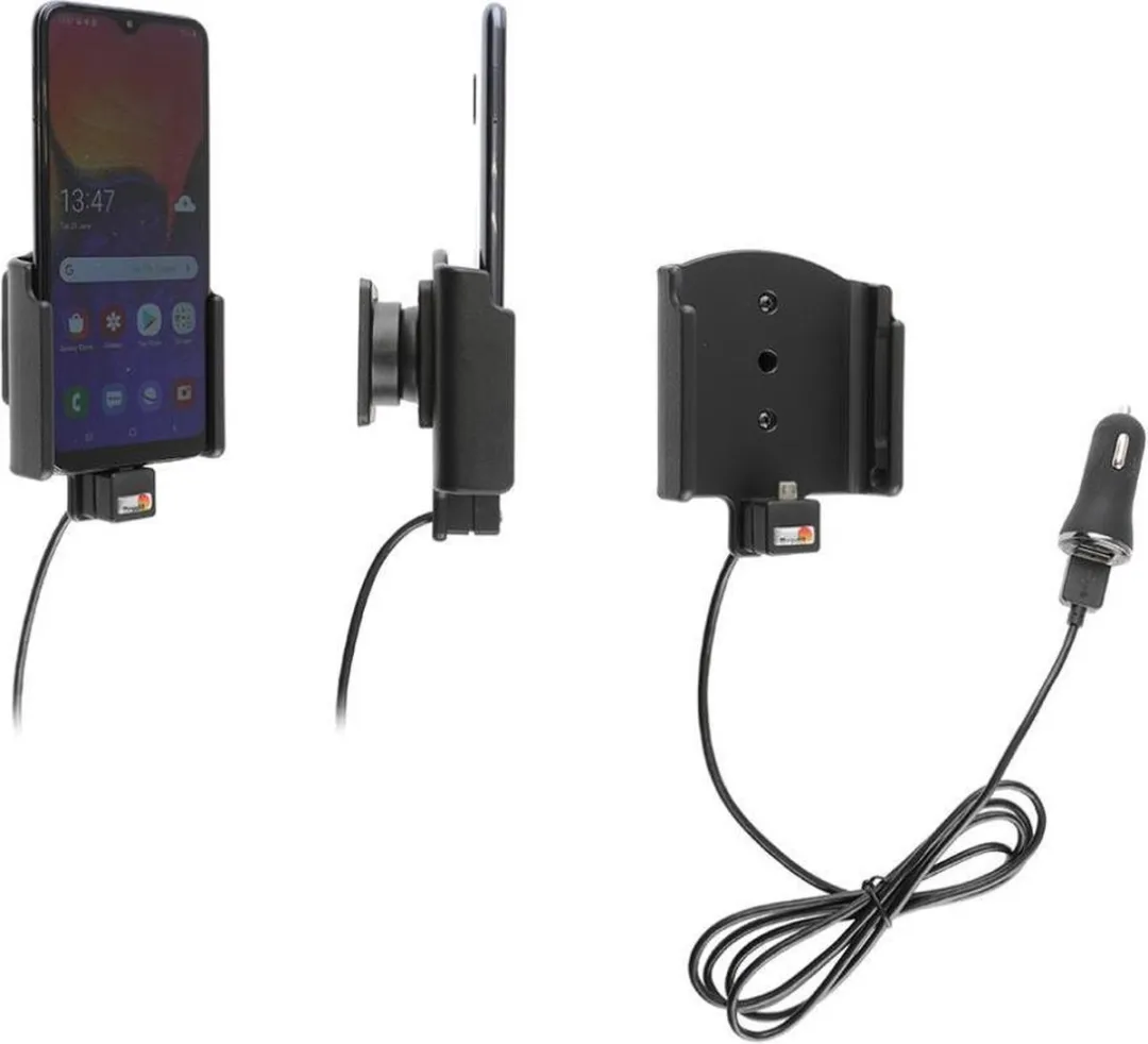 Brodit Samsung Galaxy A10 Actieve Houder 12V USB