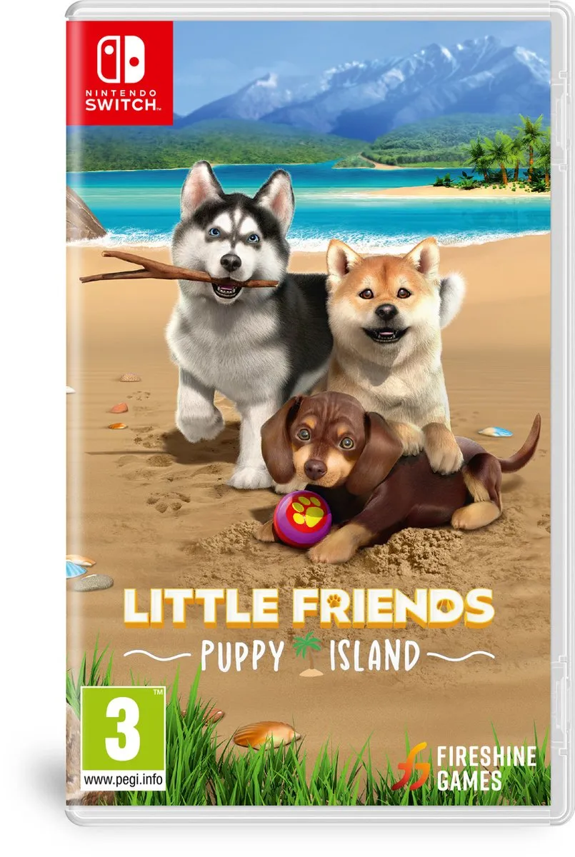 Fireshine Games Little Friends Puppy Island Nintendo Switch