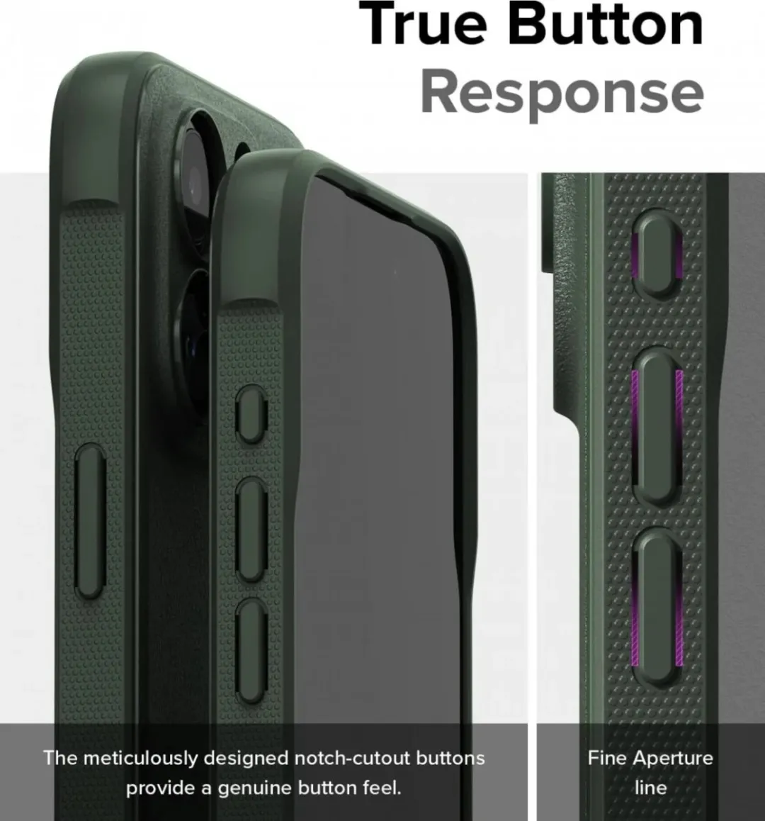Ringke Onyx iPhone 15 Pro Max Hoesje - Groen