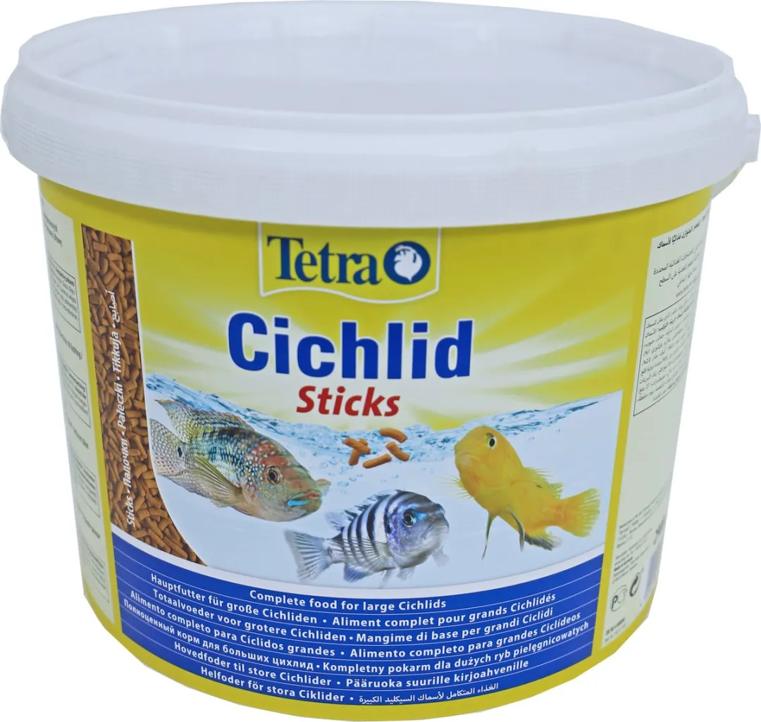 Tetra Visvoer Cichlid Sticks Emmer 10L