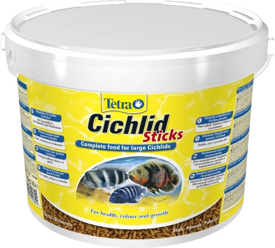 Tetra Visvoer Cichlid Sticks Emmer 10L