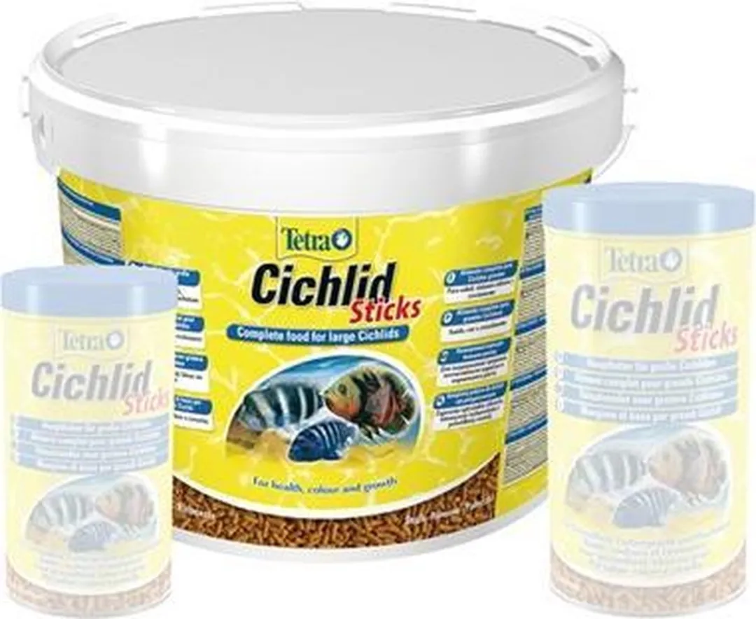 Tetra Visvoer Cichlid Sticks Emmer 10L