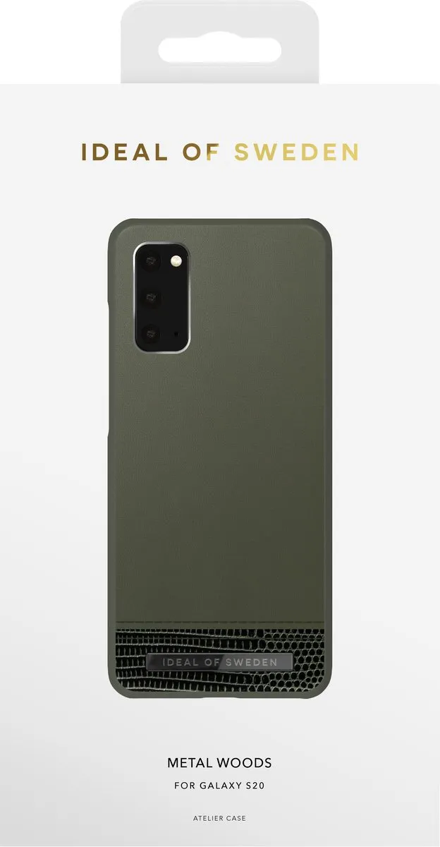 iDeal of Sweden Atelier Case Unity Samsung Galaxy S20 - Groen - afbeelding 2 van 6