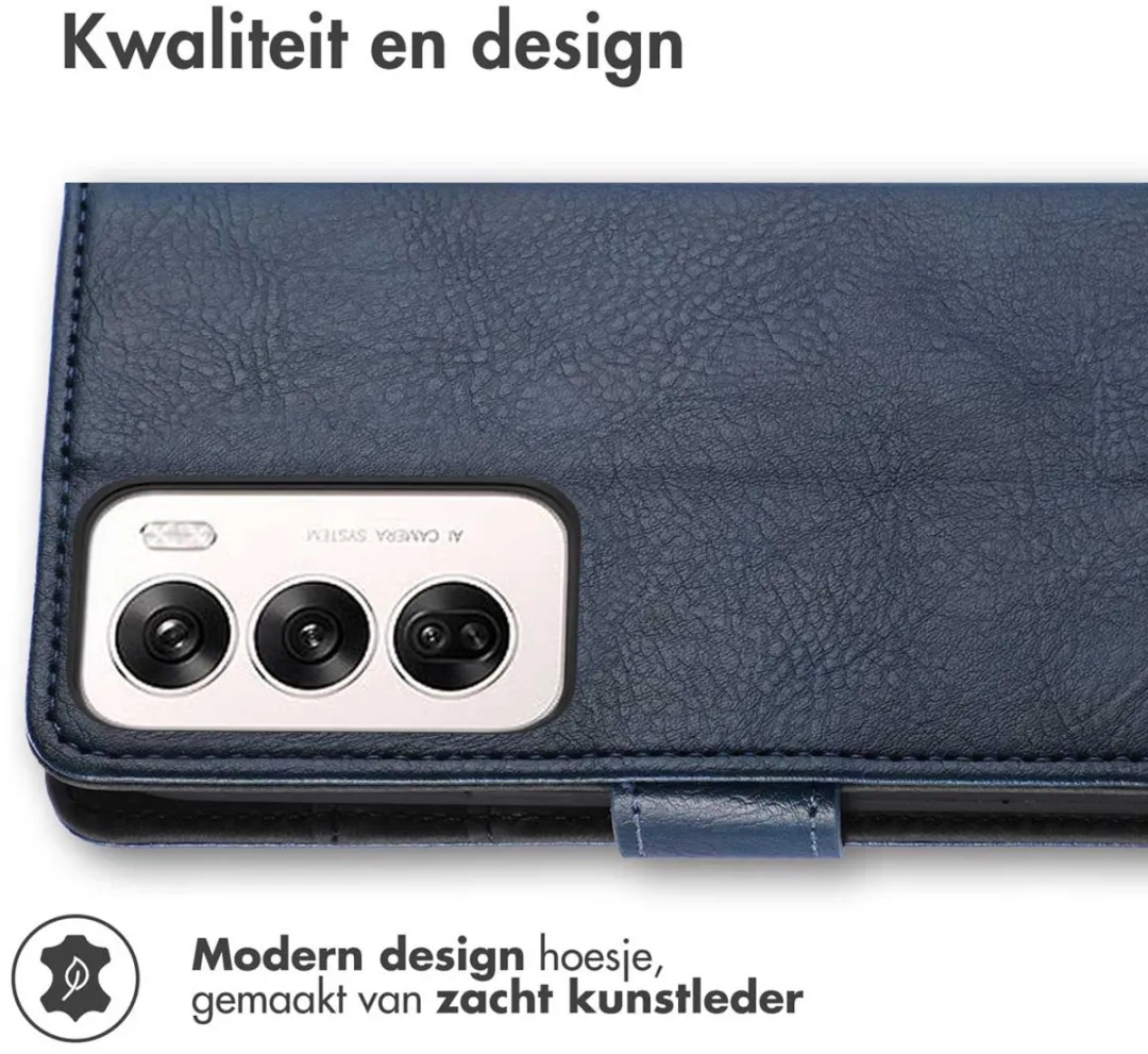 Imoshion Hoesje Oppo Reno 12 Donkerblauw - 3 Pasjes